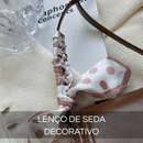 Veneza Classic | Bolsa de Ombro Clássica com Lenço Agradável
