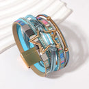 Pulseira Stella Golden | Estrela Dourada & Cores Vibrantes