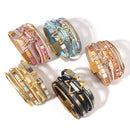 Pulseira Stella Golden | Estrela Dourada & Cores Vibrantes