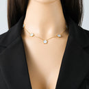 Conjunto Trevo Dourado | Joias Femininas