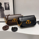 Manhattan Style | Bolsa Crossbody com Requintes Dourados