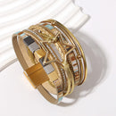 Pulseira Stella Golden | Estrela Dourada & Cores Vibrantes