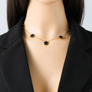 Conjunto Trevo Dourado | Joias Femininas