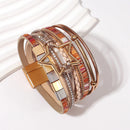 Pulseira Stella Golden | Estrela Dourada & Cores Vibrantes