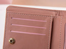 Lunna Color | Carteira Feminina Slim Tricolor + Chaveiro de Brinde