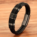 Pulseira Dual Force | Corda Dupla & Aço Elegante