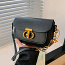 Manhattan Style | Bolsa Crossbody com Requintes Dourados