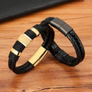 Pulseira Dual Force | Corda Dupla & Aço Elegante