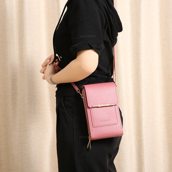 BellaCase | Bolsa Feminina Porta Celular com Visor Touch