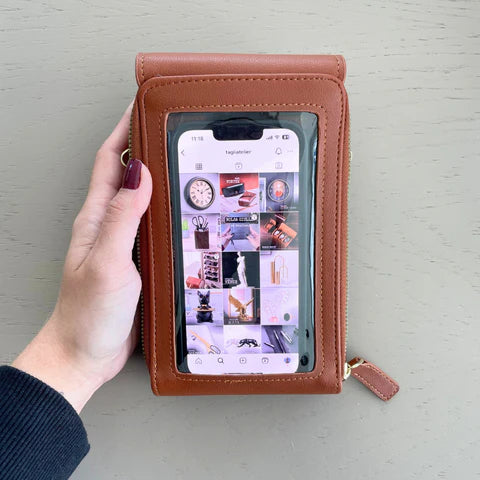 BellaCase | Bolsa Feminina Porta Celular com Visor Touch