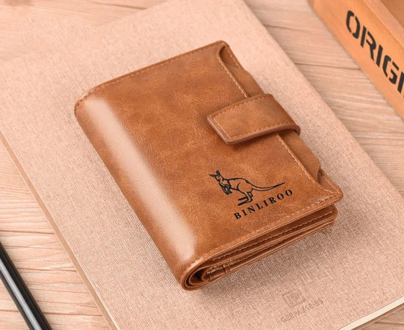 Carteira Binliroo | Couro Legítimo & Design Robusto
