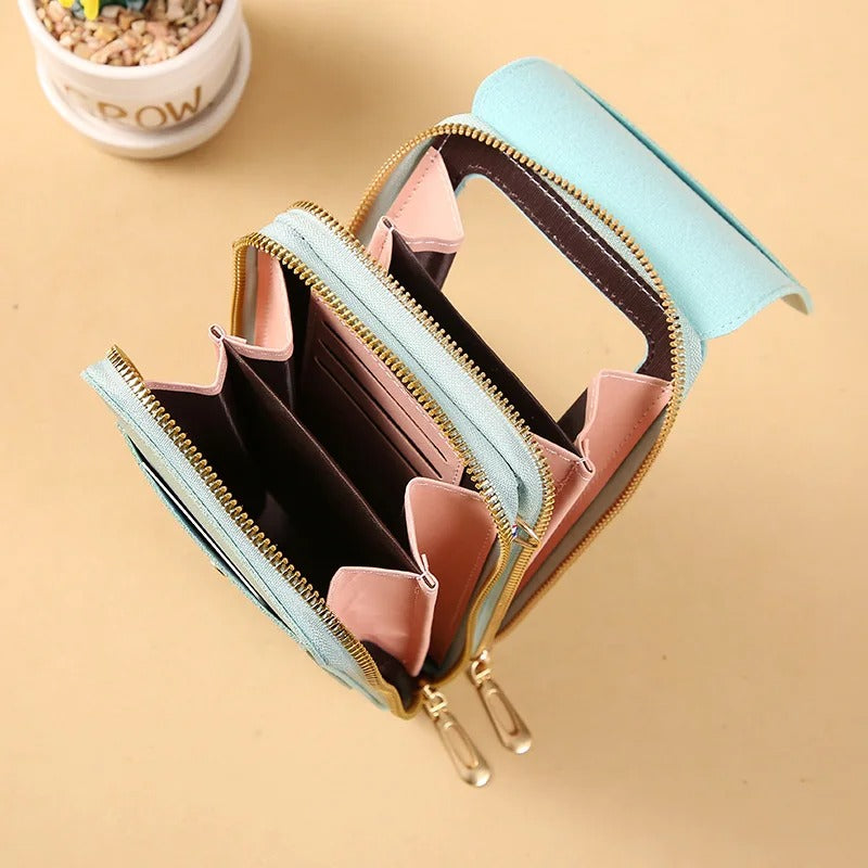 BellaCase | Bolsa Feminina Porta Celular com Visor Touch
