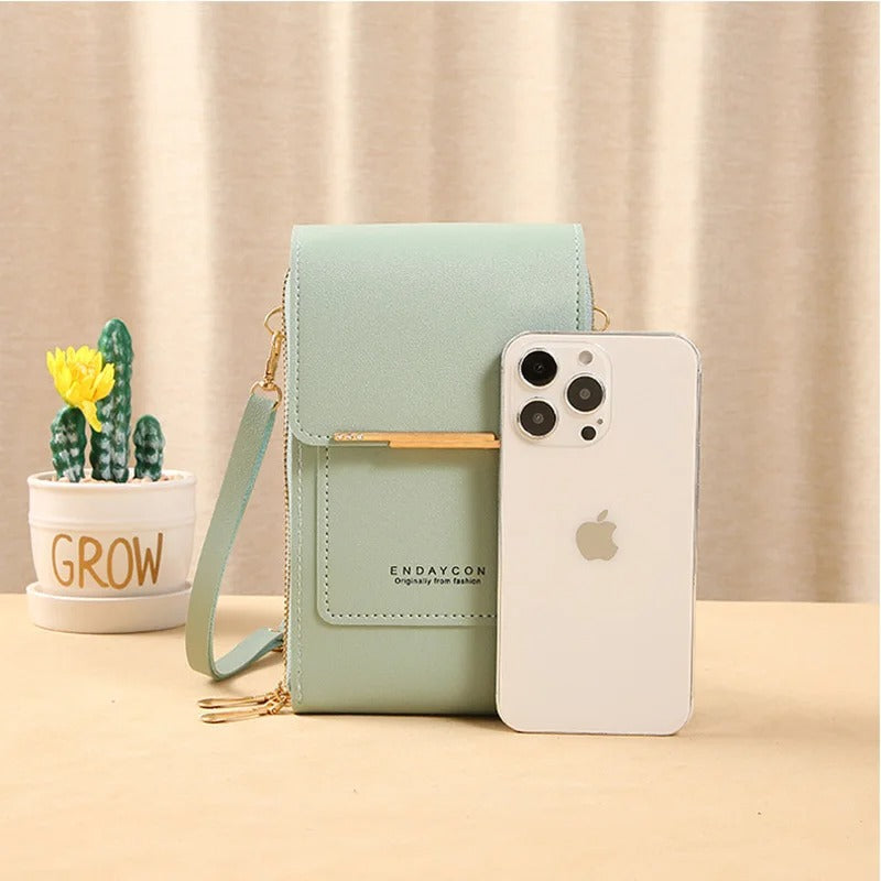 BellaCase | Bolsa Feminina Porta Celular com Visor Touch
