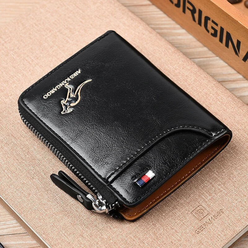 Kangaroo | Carteira Masculina de Couro Elegante