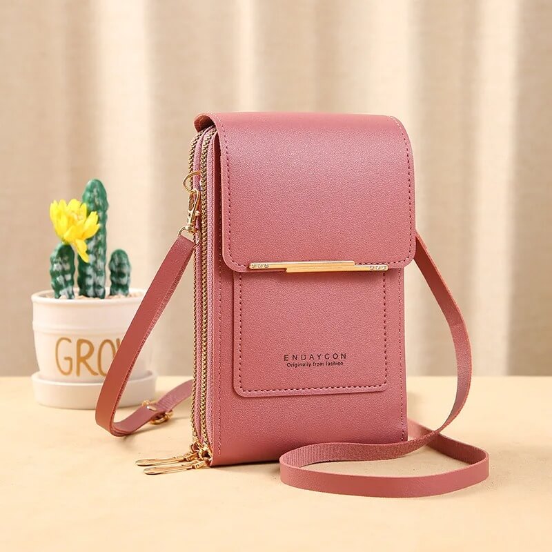 BellaCase | Bolsa Feminina Porta Celular com Visor Touch